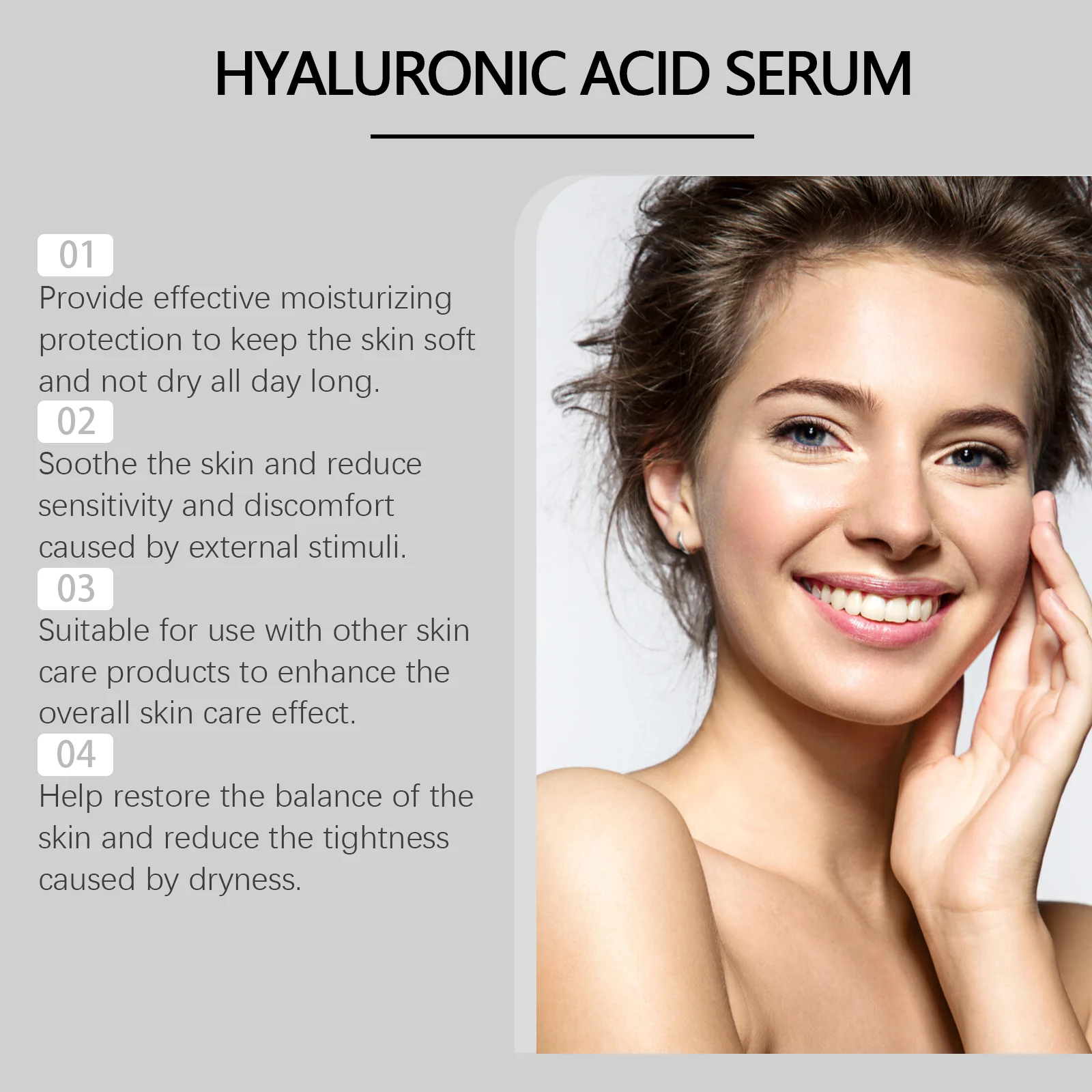 Hyaluronic Acid Serum 30ml for Deep Hydration and Brightening 5 hyaluronic acid serum 30ml deep hydration wes rg7v36zb desc 5