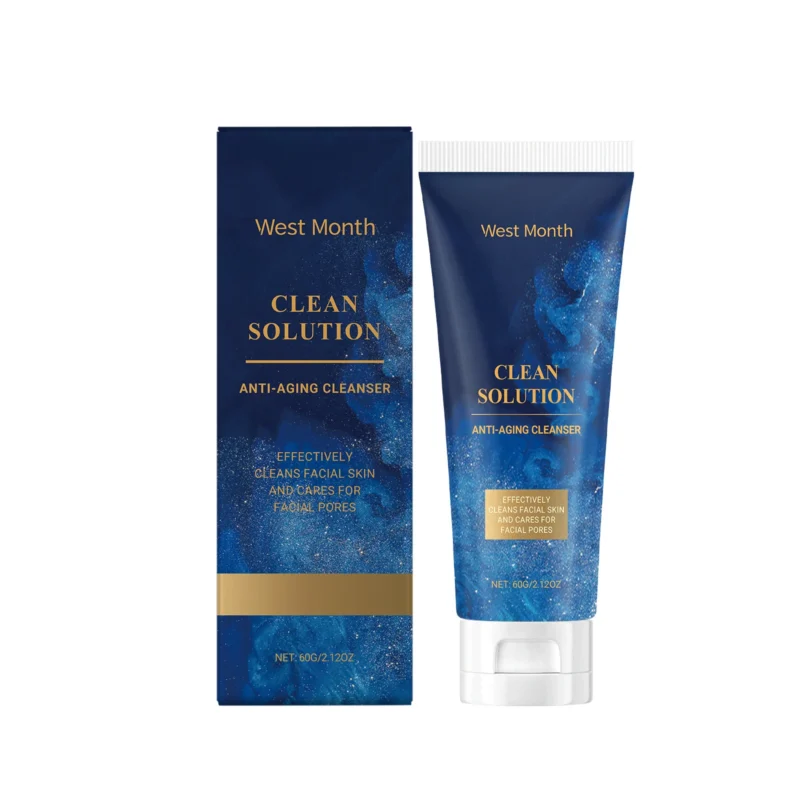 West Month Hydrating Cleanser 60g for deep cleansing and moisturizing, suitable for sensitive skin