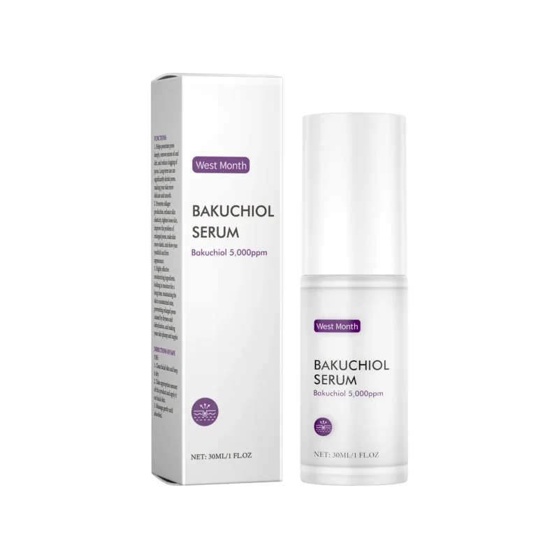 West Month Hydrating Serum with Bakuchiol and Hyaluronic Acid for minimizing pores and firming skin