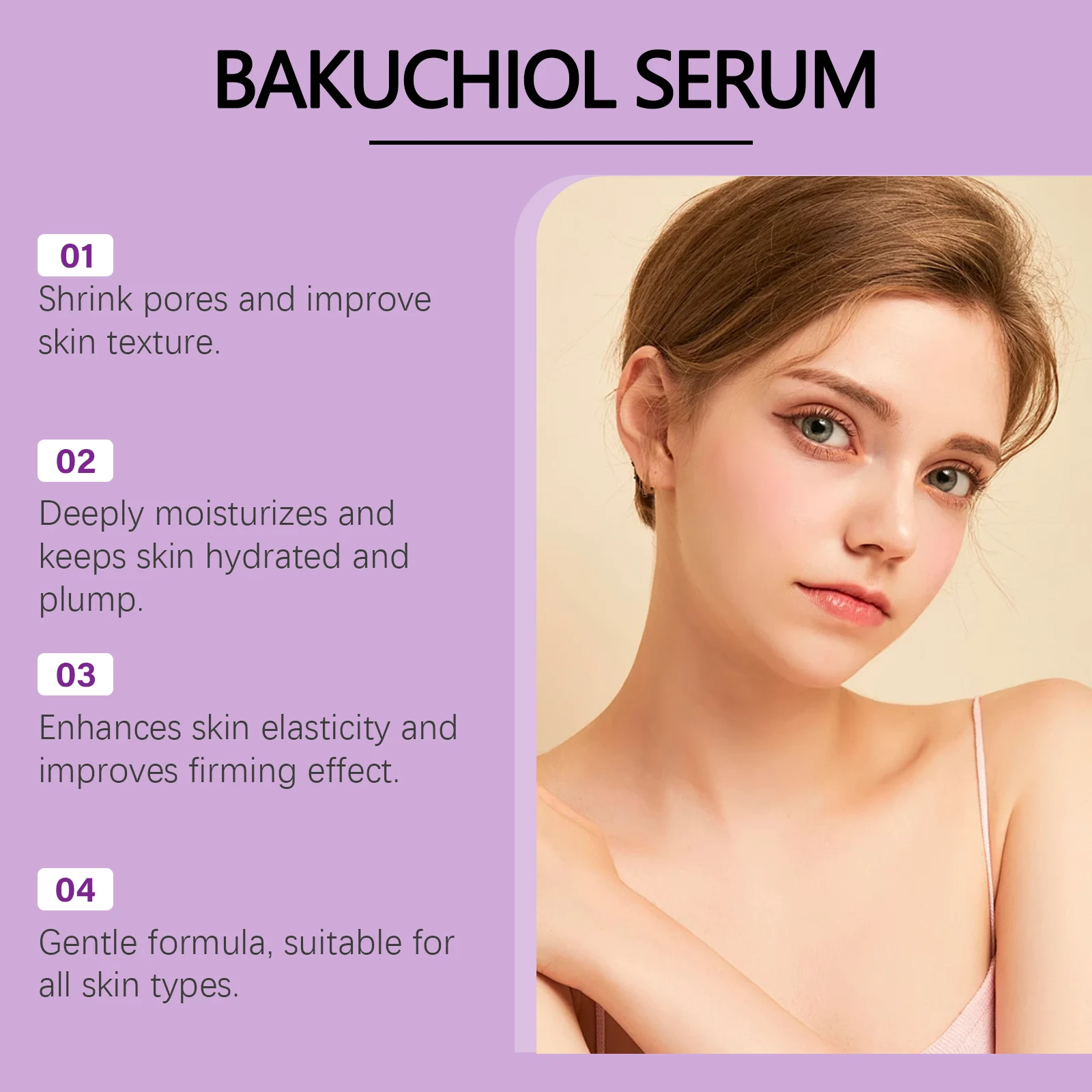 Hydrating Serum with Bakuchiol & Hyaluronic Acid for Pore Minimizing & Skin Firming 30ml 5 hydrating serum bakuchiol hyaluronic acid pore minimizing skin firming 30ml wes 5gw7pkvf desc 5