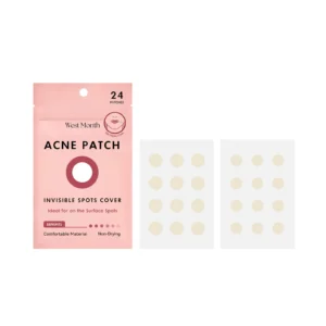 West Month Invisible Acne Patches with Centella Asiatica & Salicylic Acid for Spot Coverage