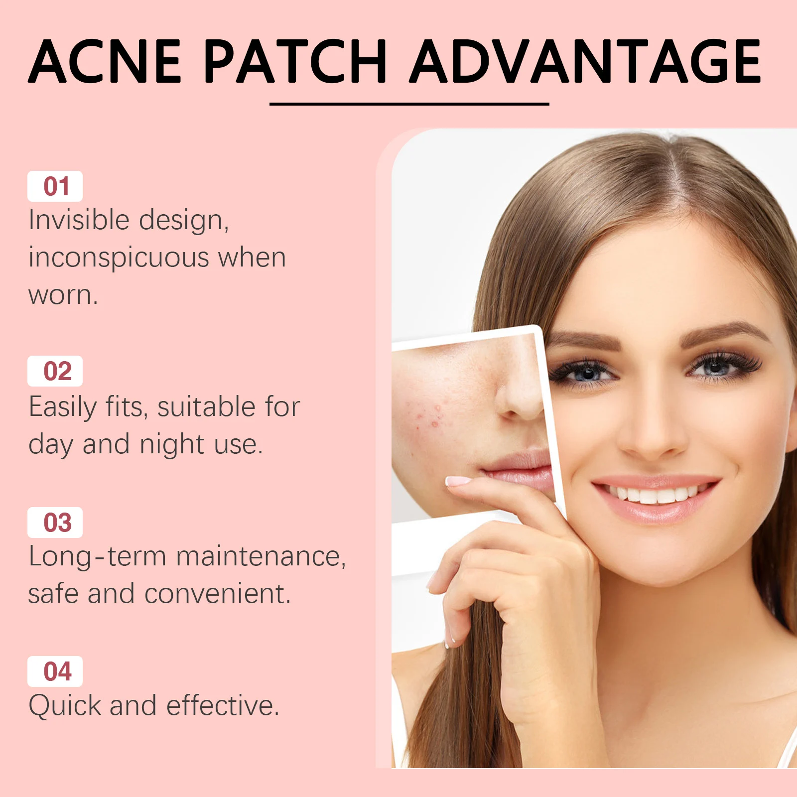 West Month Invisible Acne Patches with Centella Asiatica & Salicylic Acid for Spot Coverage 5 invisible acne patches wes tt9zp8ek desc 5