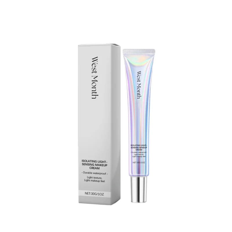 West Month Natural Moisturizing Isolating Cream, Lightweight, Waterproof, Long-lasting Fresh Look