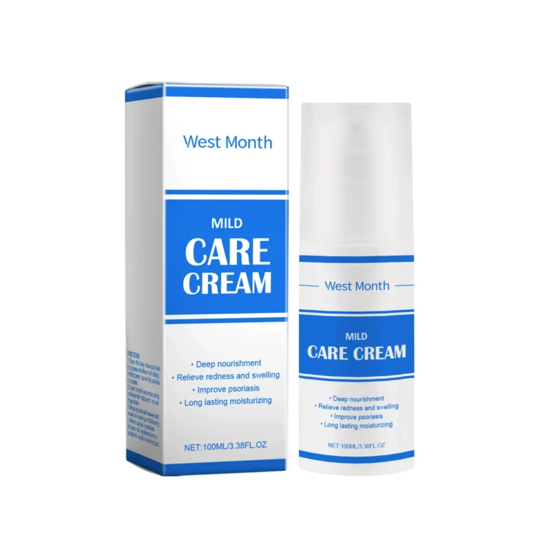West Month Mild Care Cream - Skin Nourishing & Psoriasis Relief Cream - 100ml