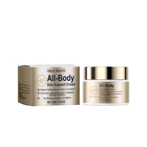 West Month All Body Skin Support Cream - Deep Moisturizing, Anti-Wrinkle, Firming Face & Body Cream