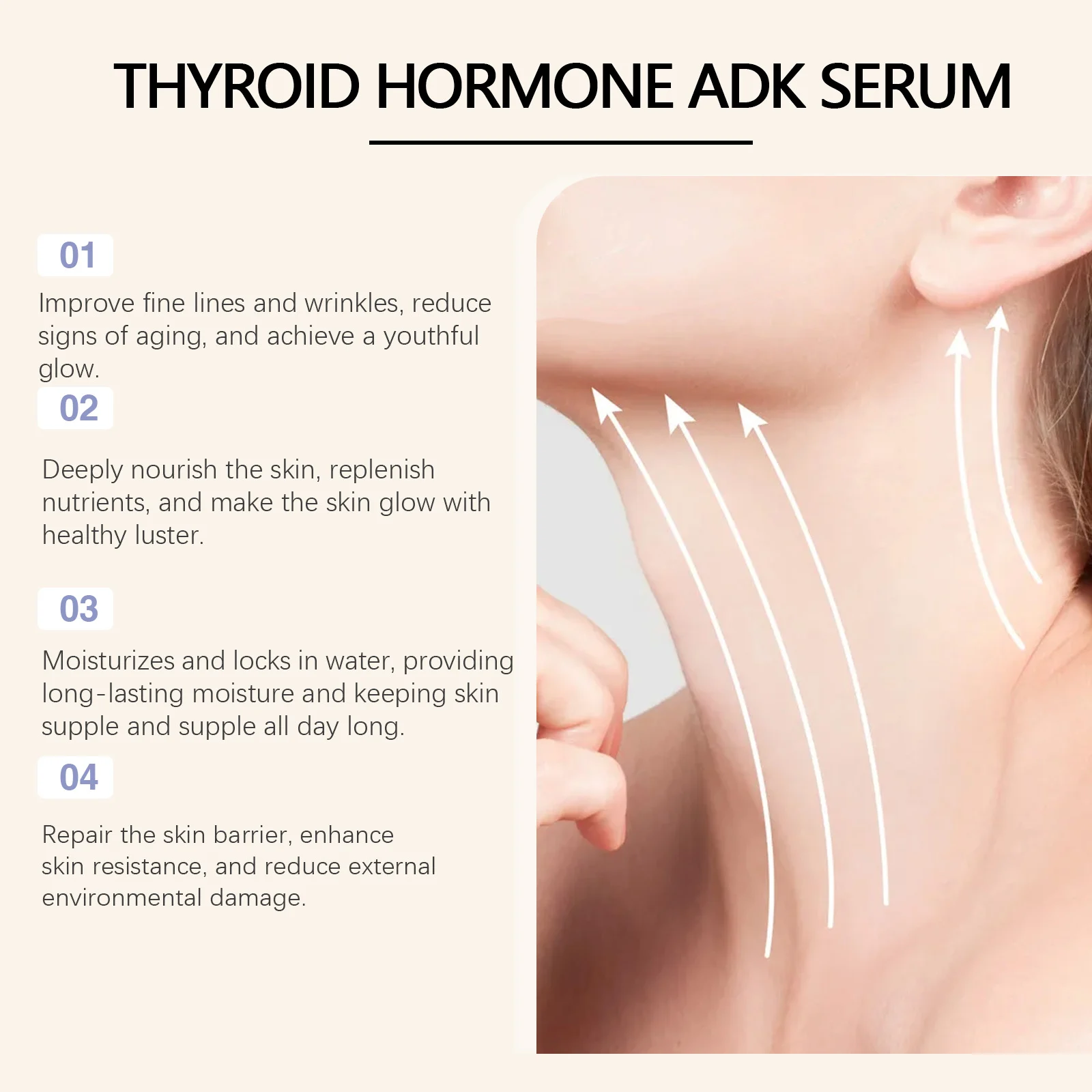West Month Neck Firming Serum - Anti-Aging, Tightening & Moisturizing Treatment 5 neck firming serum wes yhy2rm2u desc 5