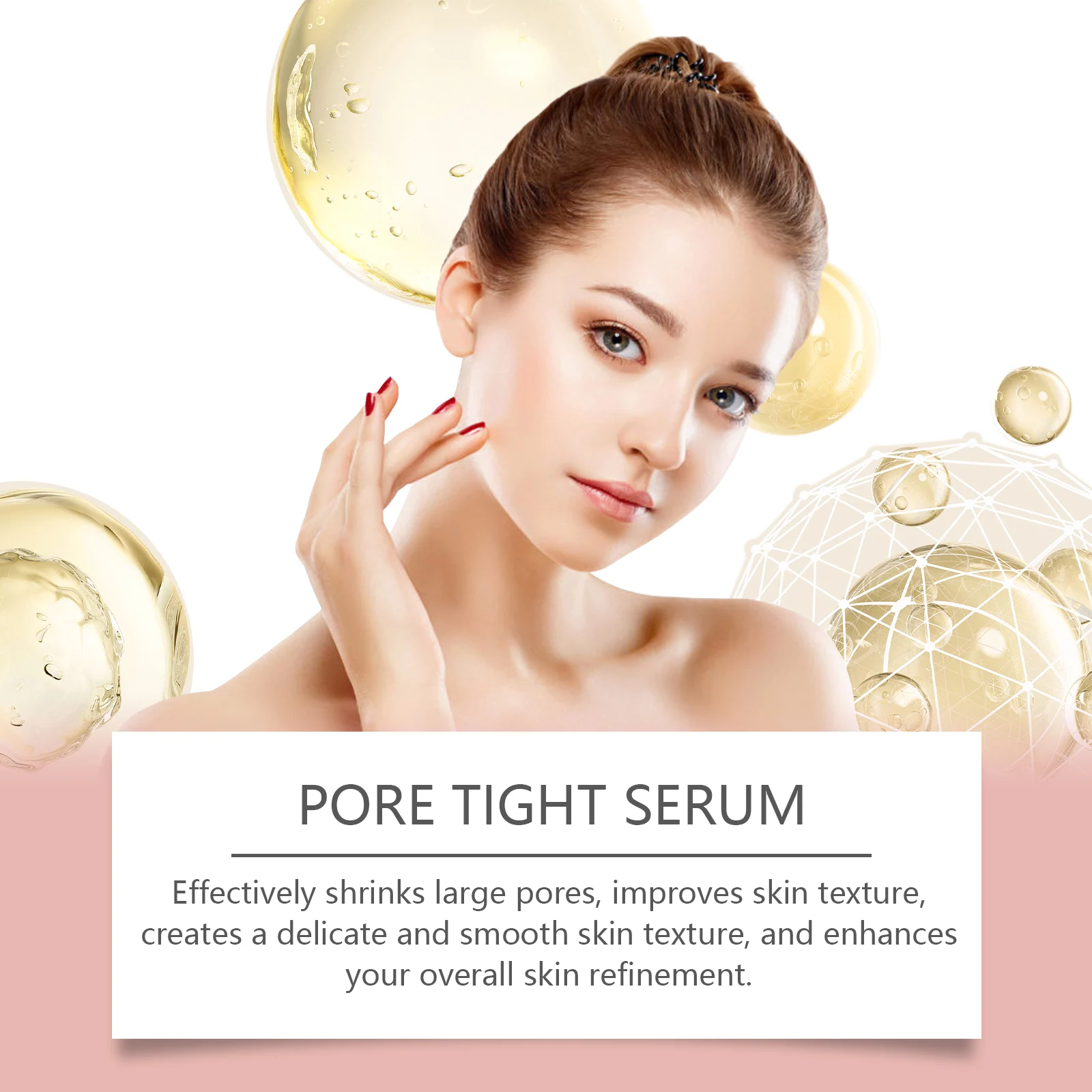 Niacinamide Pore Tightening Serum Hydrating Moisturizing Oil Control Reduce Blackheads 30ml 10 niacinamide pore tightening serum 30ml wes 9g75ydcw desc 10