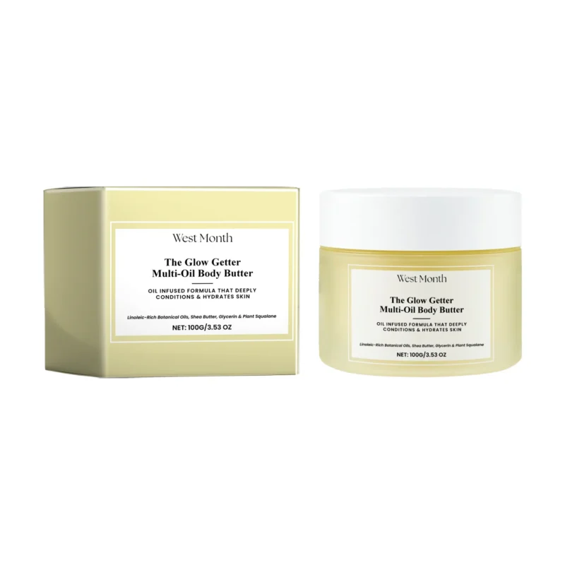 West Month Multi-Oil Body Butter - Nourishing, Firming & Hydrating for Dry Skin