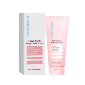 West Month Peach Purity Thigh Tone Scrub Gentle Exfoliating & Whitening