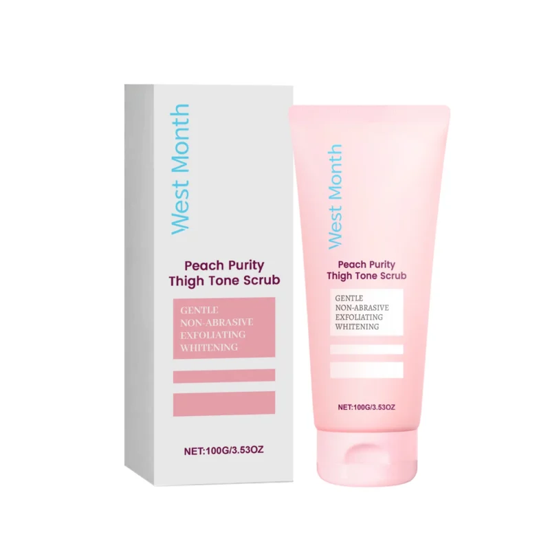 West Month Peach Purity Thigh Tone Scrub Gentle Exfoliating & Whitening