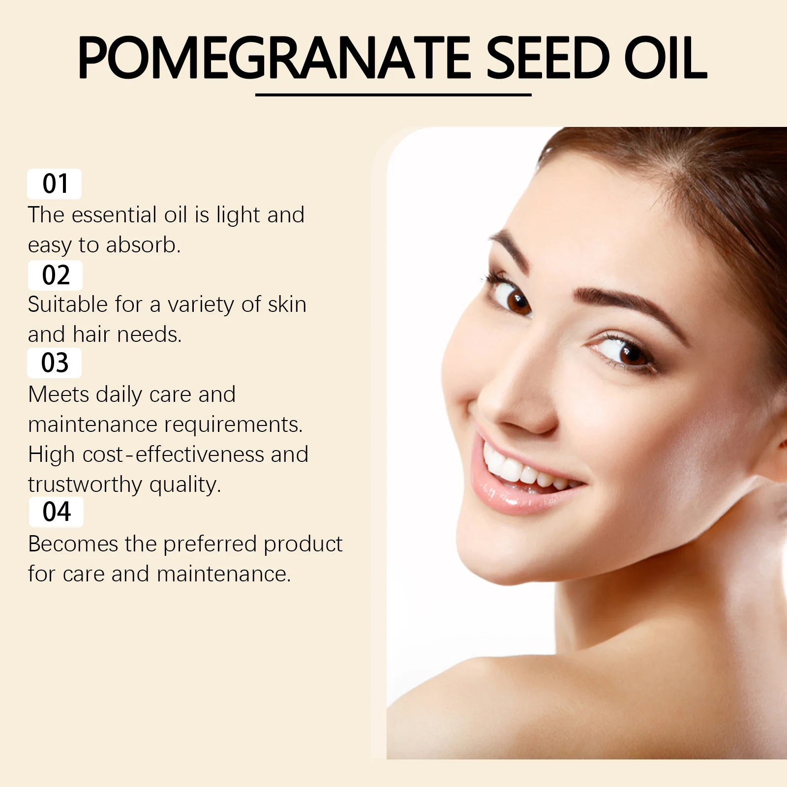 West Month Pomegranate Seed Oil Nourishing Body & Hair Care Oil for All Skin Types 5 pomegranate seed oil wes 3qjc377z desc 5