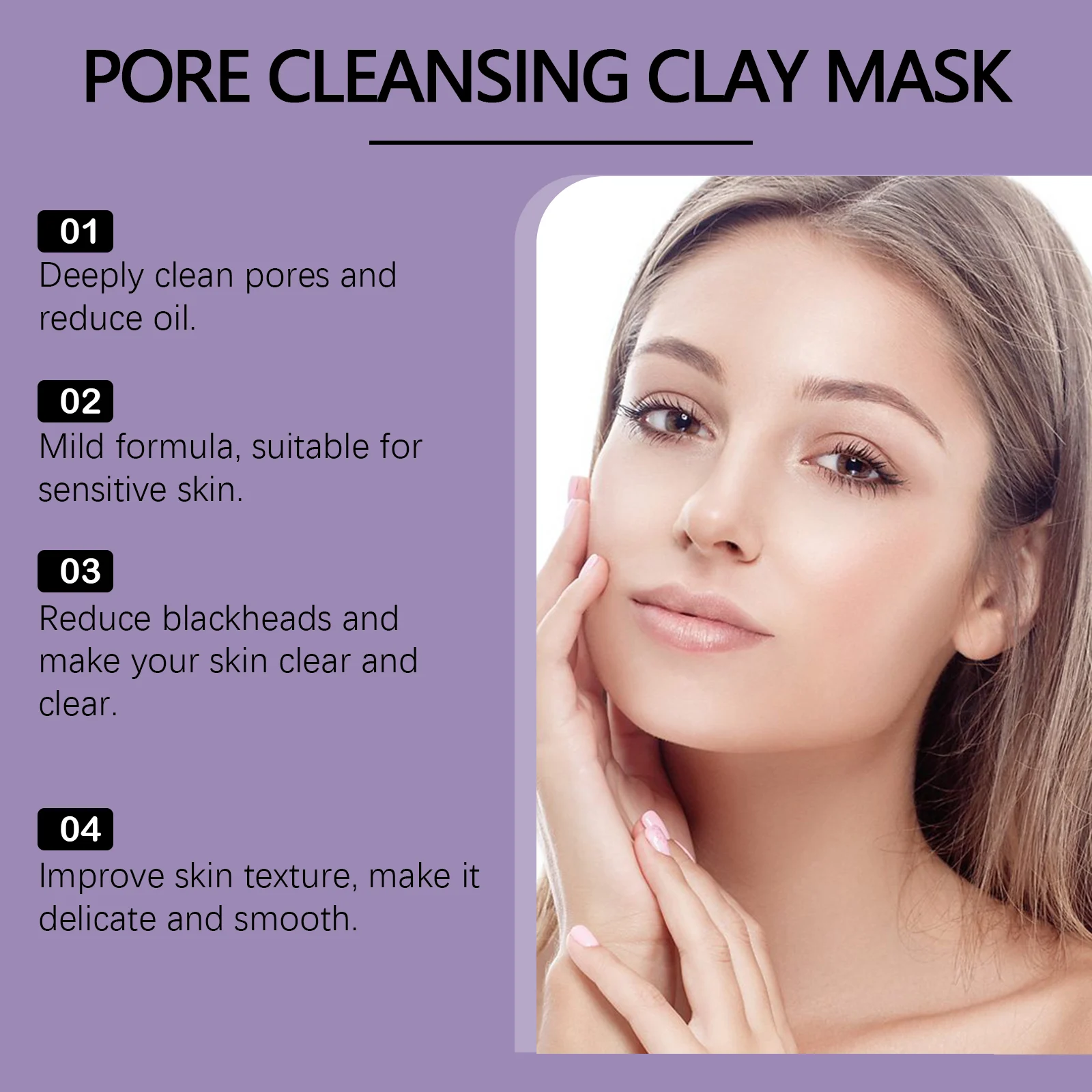 Pore Cleansing Clay Mask Stick 30g for Deep Cleansing and Brightening with Salicylic Acid 8 pore cleansing clay mask stick 30g wes mybv7bwa desc 8