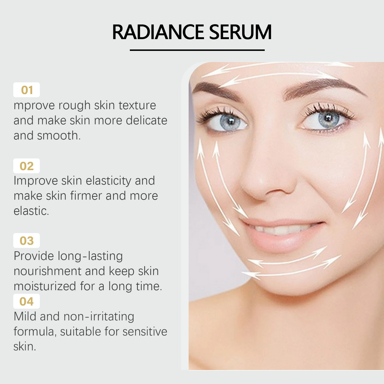 Radiant Complexion Correcting Serum 30ml for Brightening, Moisturizing & Even Skin Tone 5 radiant complexion correcting serum 30ml wes hmtp65fk desc 5