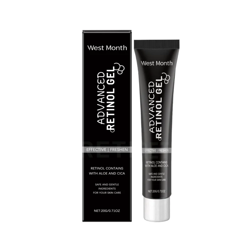 West Month Retinol Care Cream 20g with Aloe and Cica for firming, smoothing fine lines, and deep hydration