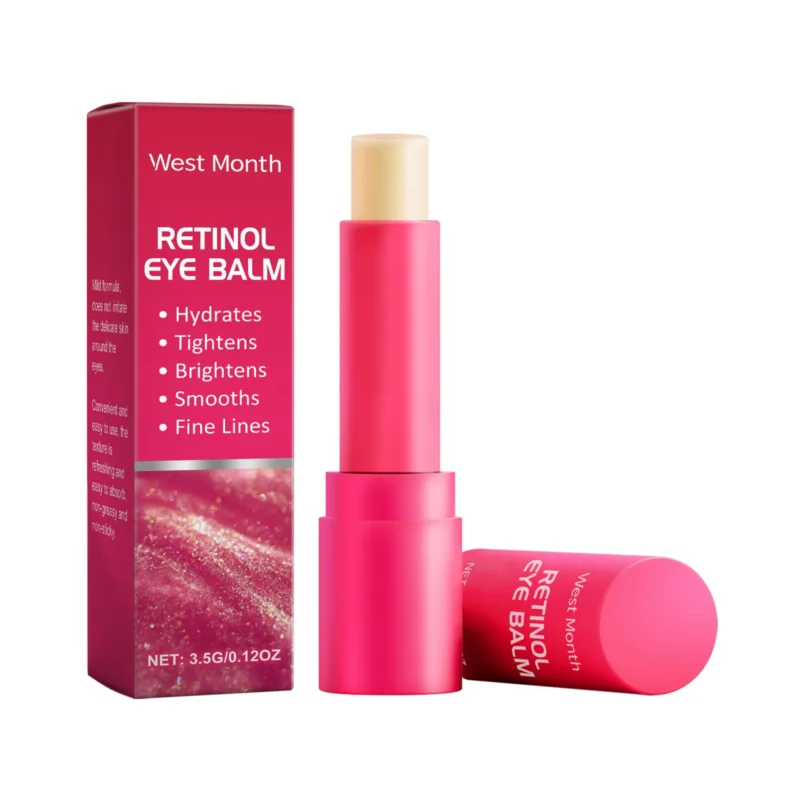 retinol-eye-balm-cream-stick-wes-uazdms5w-1 West Month Retinol Eye Balm - Anti-Wrinkle, Hydrating & Firming Eye Cream Stick for Bright Eyes