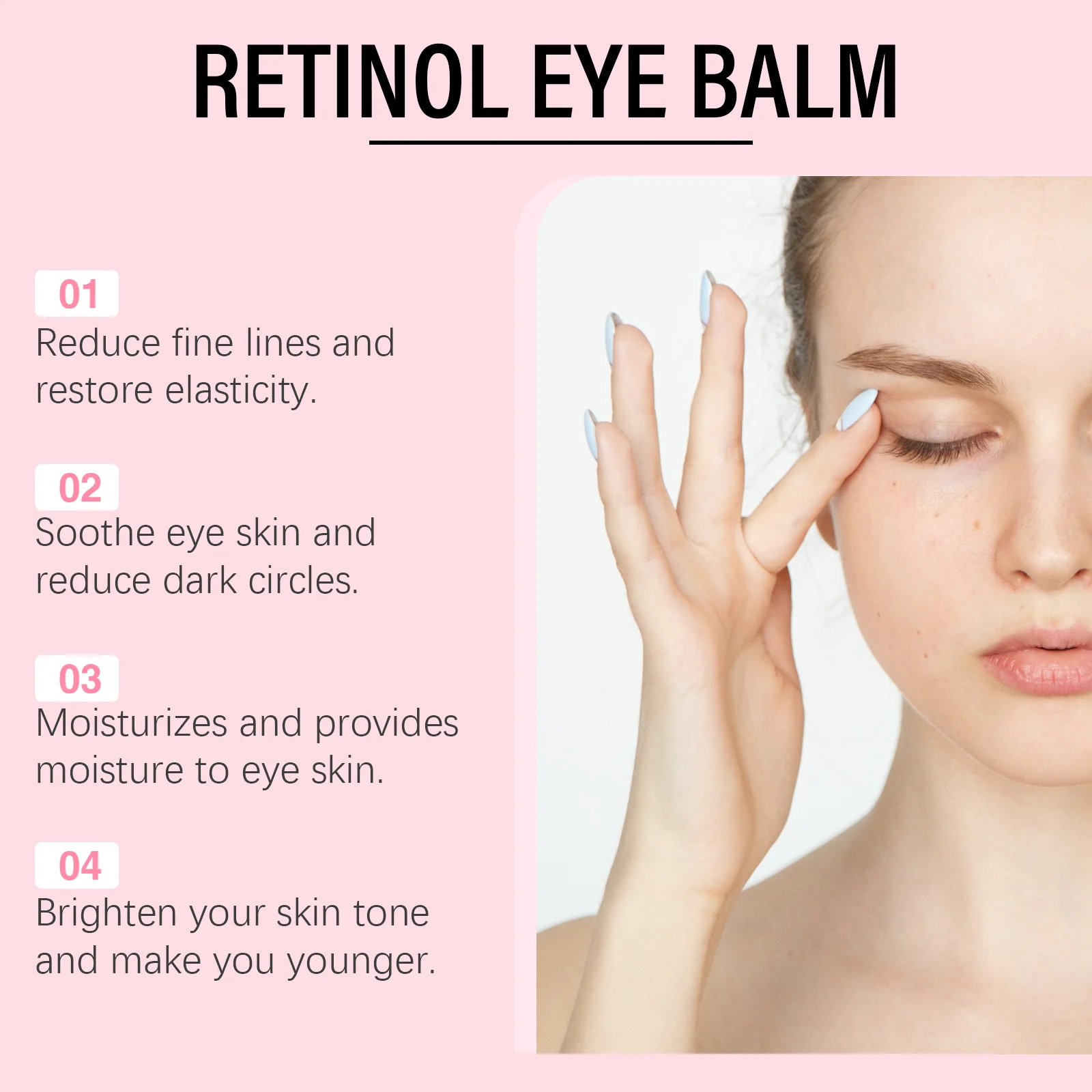 West Month Retinol Eye Balm - Anti-Wrinkle, Hydrating & Firming Eye Cream Stick for Bright Eyes 5 retinol eye balm cream stick wes uazdms5w desc 5