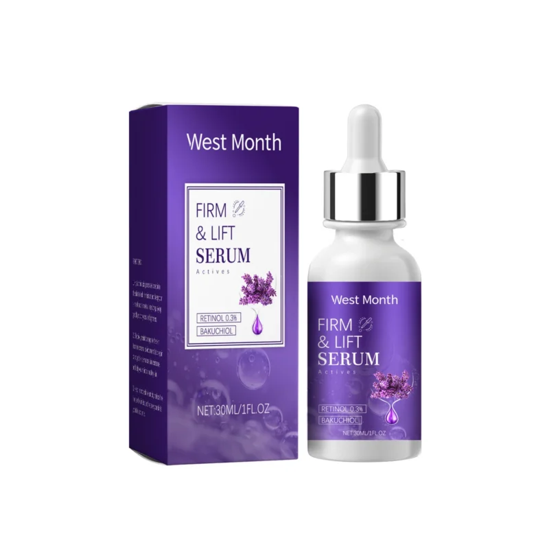 West Month Retinol Firming Serum with 0.3% Retinol and Bakuchiol for anti-aging and skin rejuvenation
