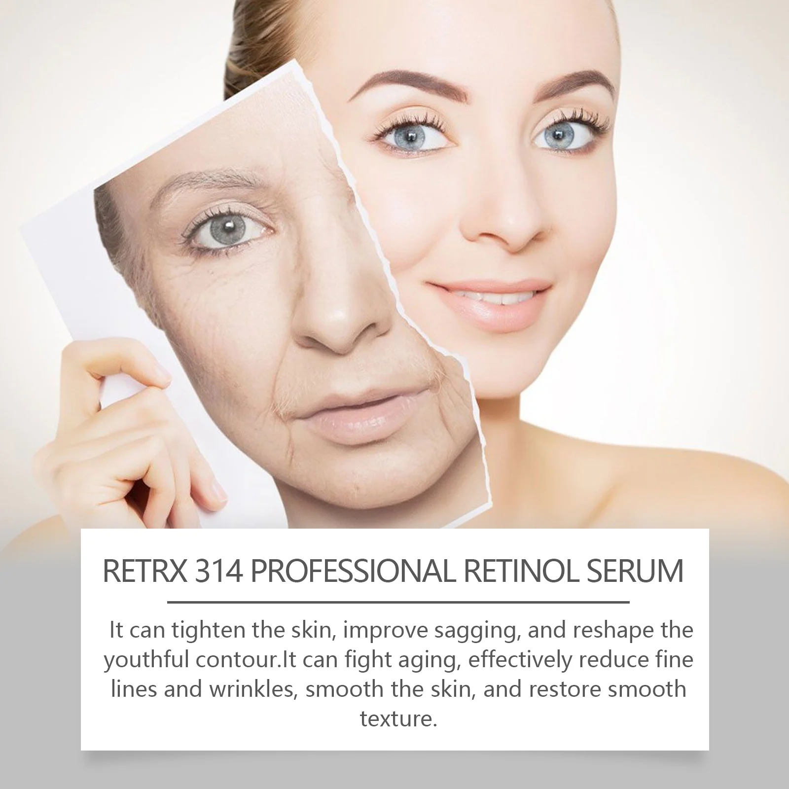 Retinol Serum for Face, Instant Firming, Reduces Fine Lines & Wrinkles with Hyaluronic Acid & Collagen 30ml 8 retinol serum instant firming wrinkles 30ml wes znrdm8uf desc 8