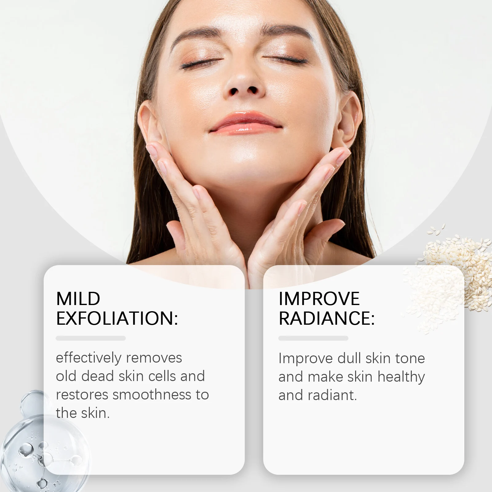 Rice Exfoliating Serum 30ml with Niacinamide & Rice Bran Water for Gentle Pore Refining and Hydration 5 rice exfoliating serum 30ml niacinamide wes 5g53rkgz desc 5