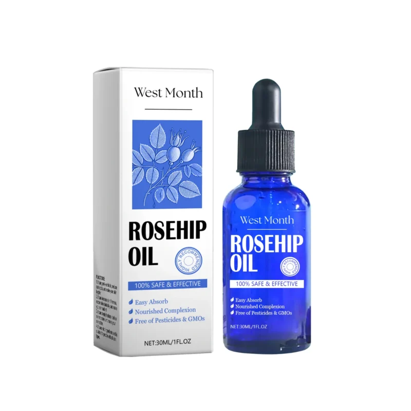 West Month Rosehip Facial Oil - Nourishing, Moisturizing & Skin Repair Serum