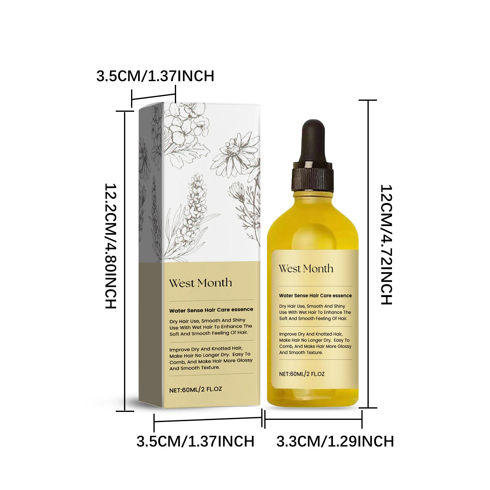 West Month Rosemary Hair Care Oil - Nourish, Strengthen, and Promote Hair Growth 1 rosemary hair care oil wes kd3tyxf6 desc 1