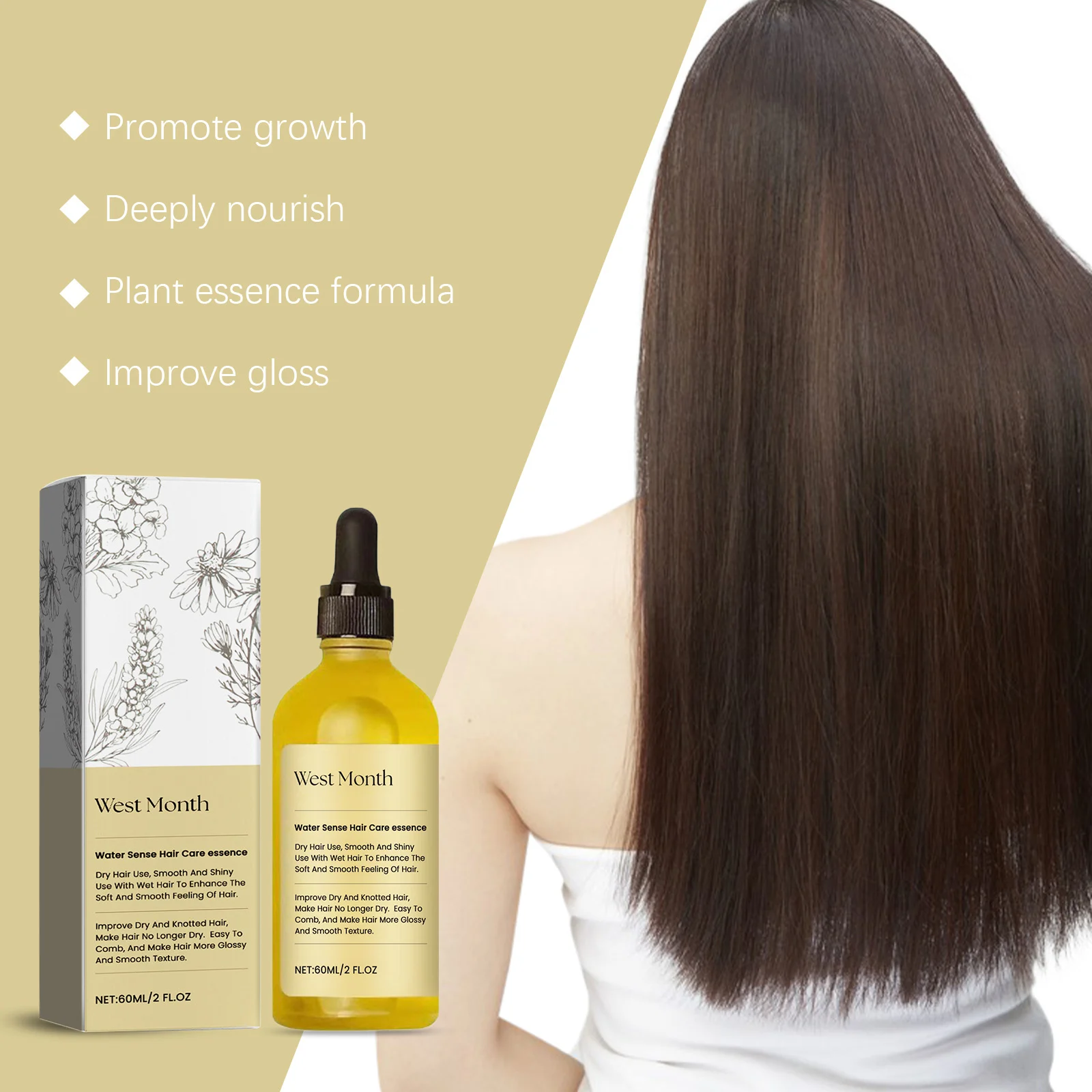 West Month Rosemary Hair Care Oil - Nourish, Strengthen, and Promote Hair Growth 8 rosemary hair care oil wes kd3tyxf6 desc 8