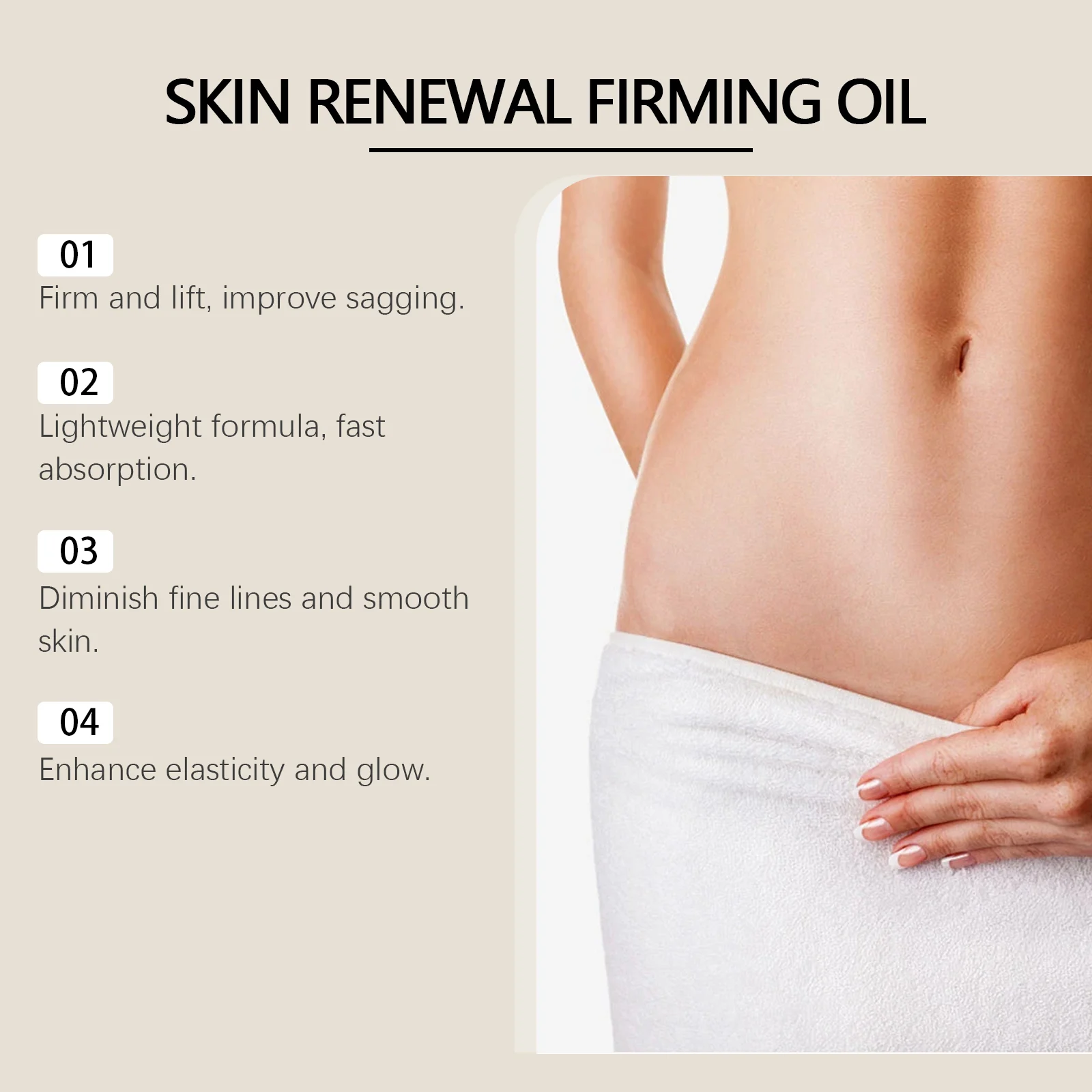 Skin Firming Body Oil Tightening Moisturizing Massage Oil for Body 30ml 5 skin firming body oil tightening moisturizing massage oil 30ml wes r74995cj desc 5