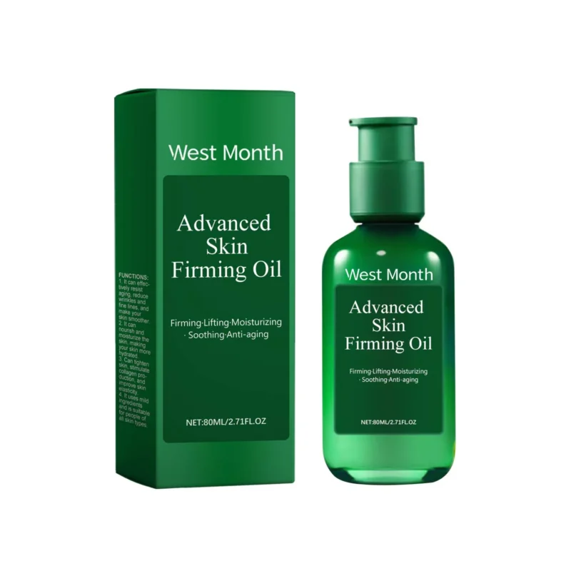 West Month Skin Firming Oil 80ml for reducing wrinkles and deeply moisturizing face and body skin
