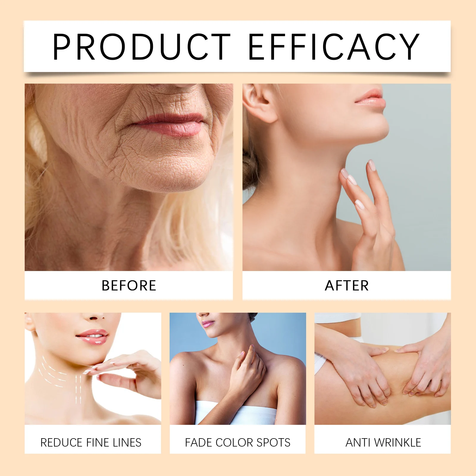 Skin Tightening Cream Firming & Moisturizing Anti-Wrinkle Face Cream with Aloe Vera & Hyaluronic Acid 59g 9 skin tightening firming moisturizing face cream 59g wes aafqfz54 desc 9