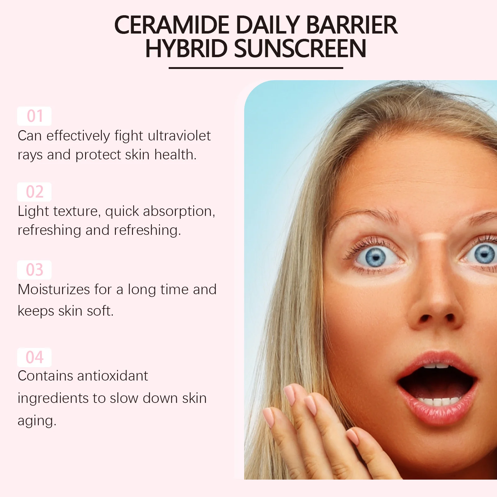 SPF 50+ PA++++ Sunscreen Gel 2-in-1 Hydrating & Antioxidant Face Protection 50g 5 spf 50 pa plus plus sunscreen gel 2 in 1 hydrating antioxidant face protection 50g wes 8pbc3ay4 desc 5