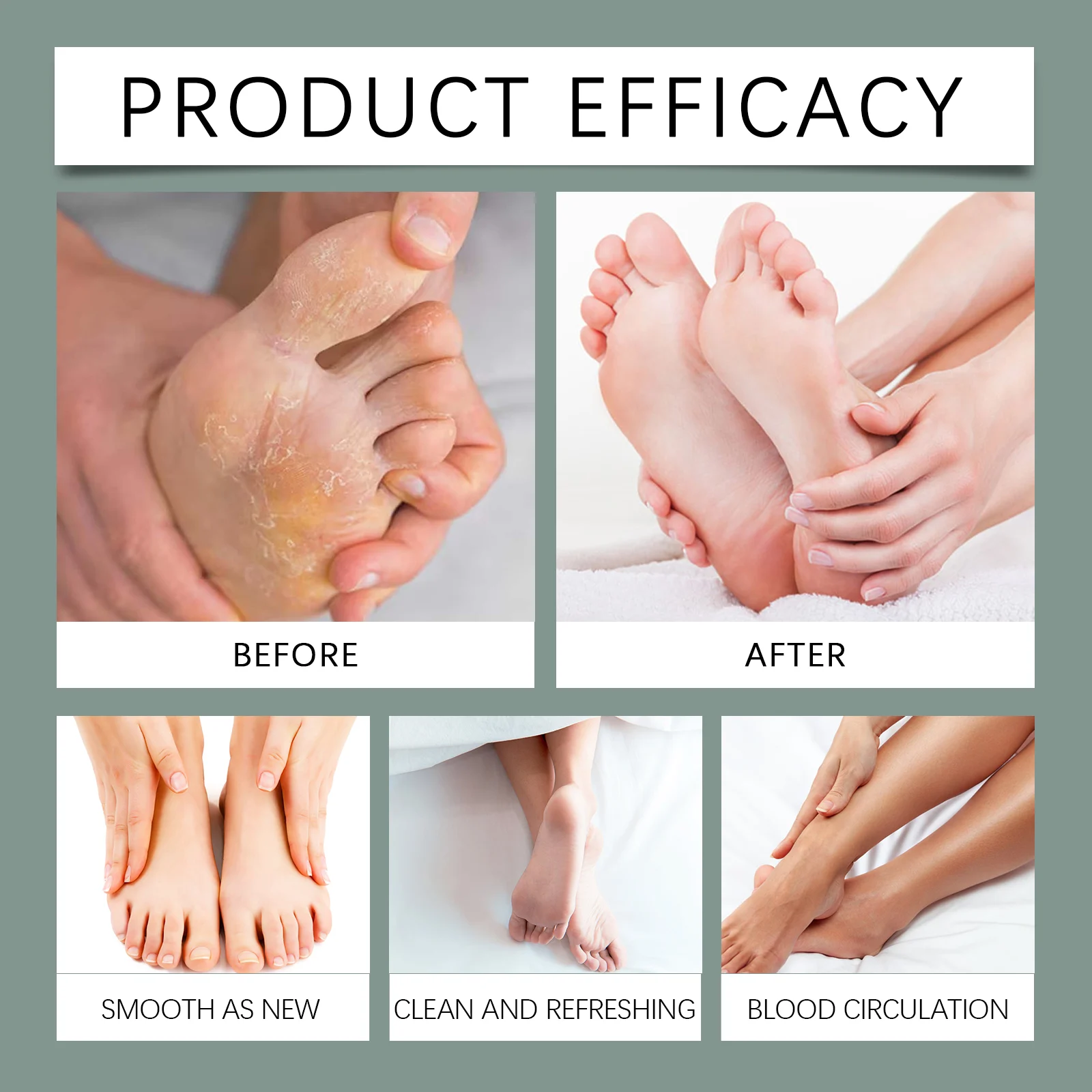 Tea Tree Foot Scrub Exfoliates Dead Skin Moisturizes Feet 100g 12 tea tree foot scrub exfoliating moisturizing 100g wes satmuemt desc 12