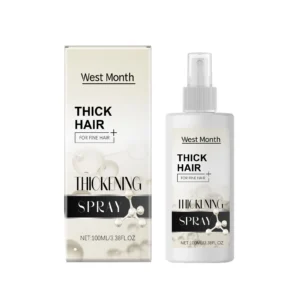 West Month Thickening Hair Spray for Fine Hair, Volumizing & Lightweight Hold