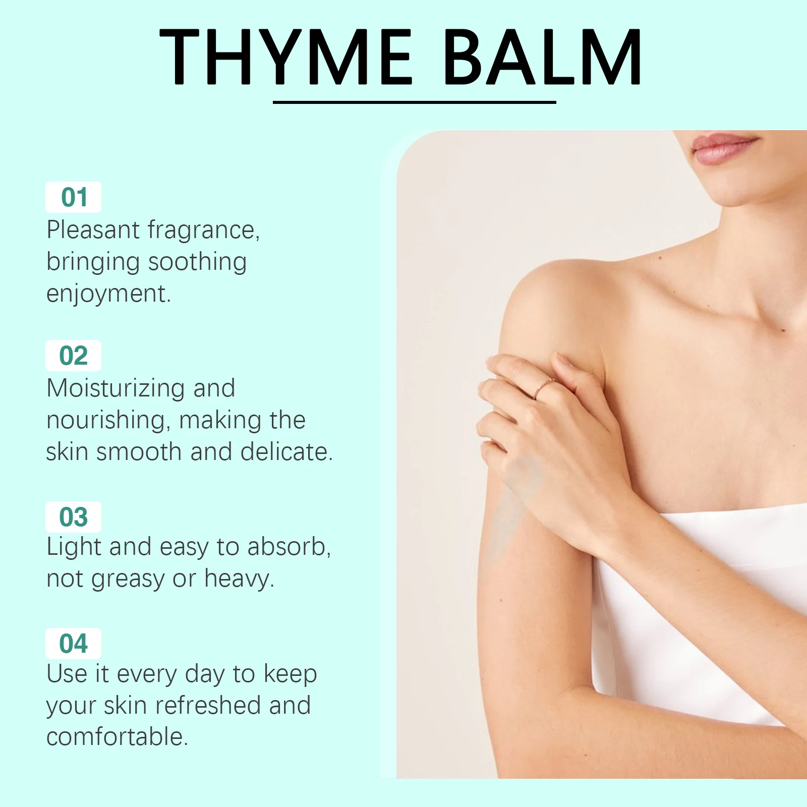 West Month Thyme Body Balm - Soothing & Moisturizing with Plant Extracts 8 thyme body balm moisturizer wes 7t36u6p4 desc 8