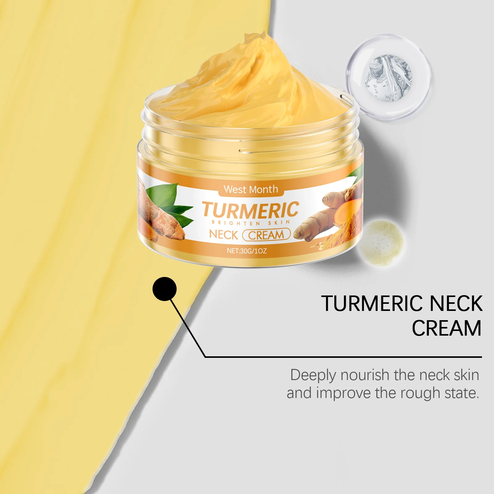 Turmeric Neck Cream Firming and Lifting Anti-Aging 30g 8 turmeric neck cream firming lifting anti aging 30g wes zubmq4a7 desc 8