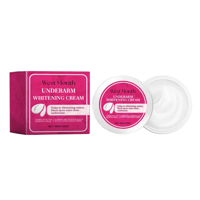 West Month Underarm Whitening Cream For Sensitive Areas, Smooths & Evens Skin Tone