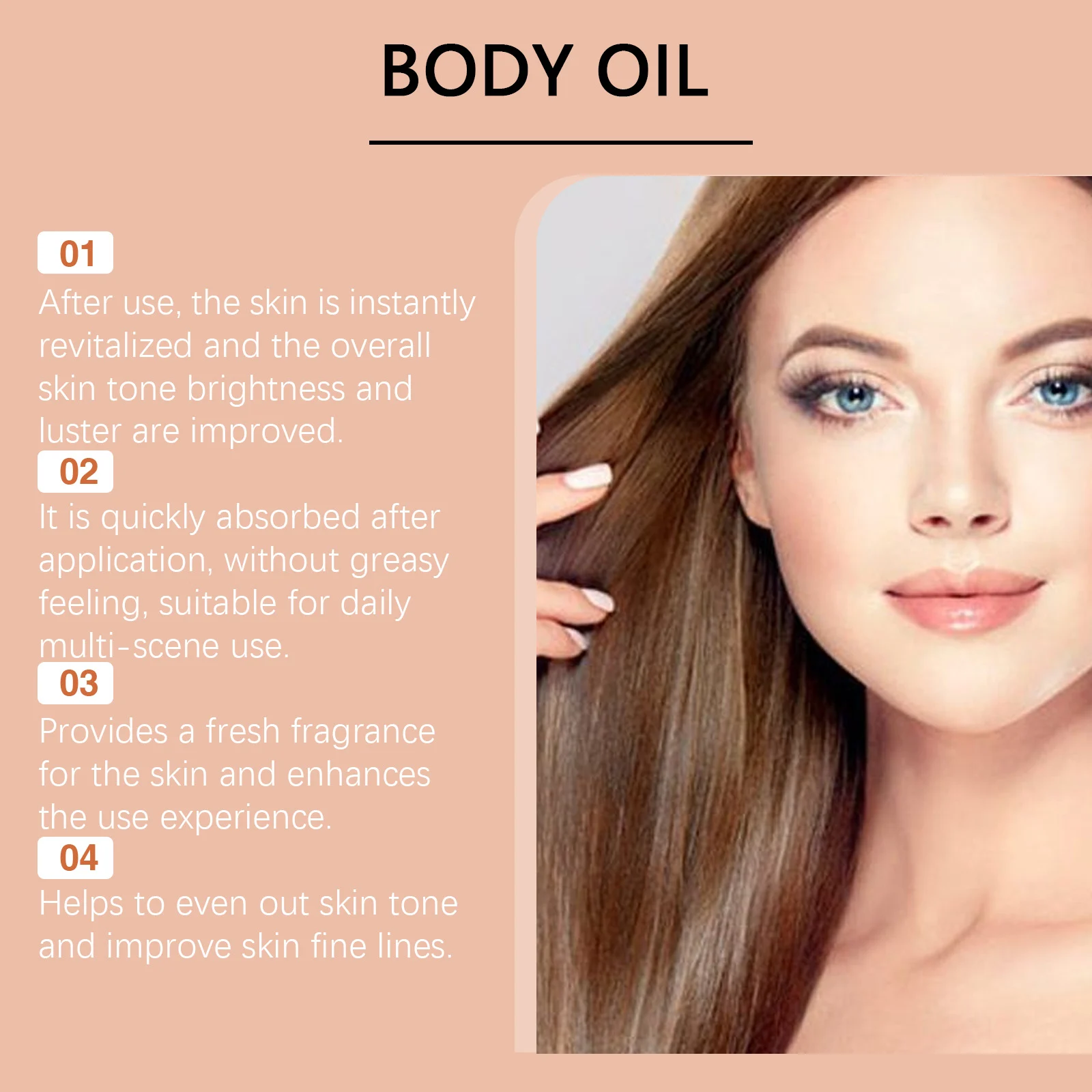 Vitamin C Brightening Body Oil 100ml for Glowing Skin & Deep Hydration 10 vitamin c brightening body oil 100ml wes 76pygyje desc 10