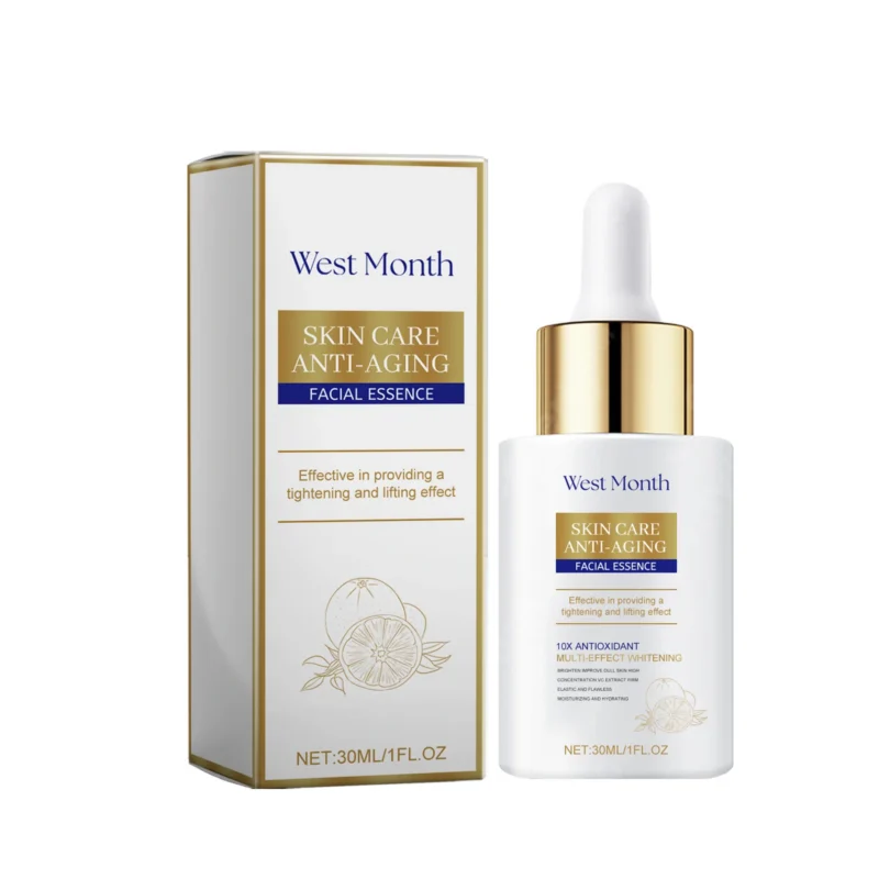 West Month Vitamin C Anti-Aging Facial Serum for brightening, firming, and deep moisturizing