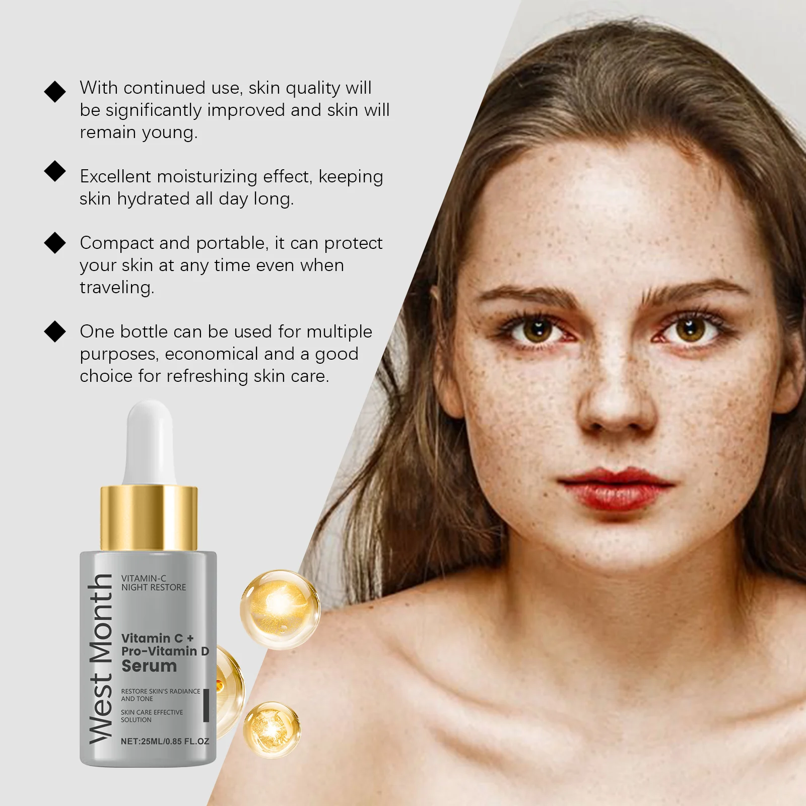 Vitamin C Serum 25ml for Deep Hydration, Brightening & Anti-Aging 8 vitamin c serum 25ml hydration brightening wes kqeuswyh desc 8