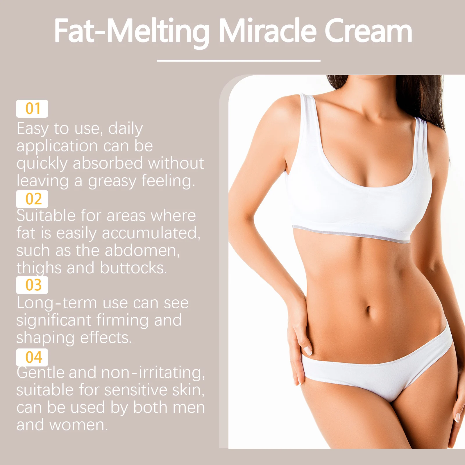 Body Contouring Cream 120g for Firming and Shaping with Coffee & Ginseng 8 west month body firming sculpting cream 120g wes 5xpxq98b desc 8
