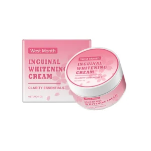 West Month Whitening Body Cream with Niacinamide & Hyaluronic Acid for Smooth, Radiant Skin