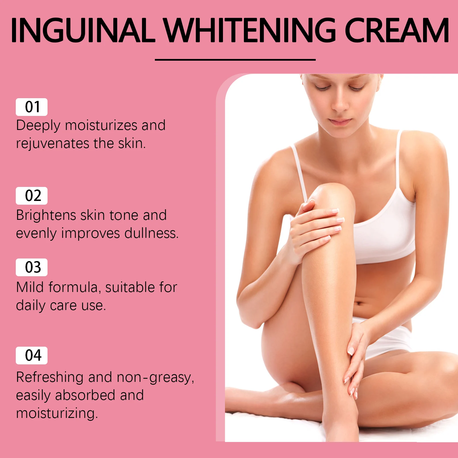 Whitening Body Cream Brightening Hydrating Moisturizer for Smooth Skin 30g 8 whitening body cream brightening hydrating moisturizer 30g wes 829mj9r3 desc 8
