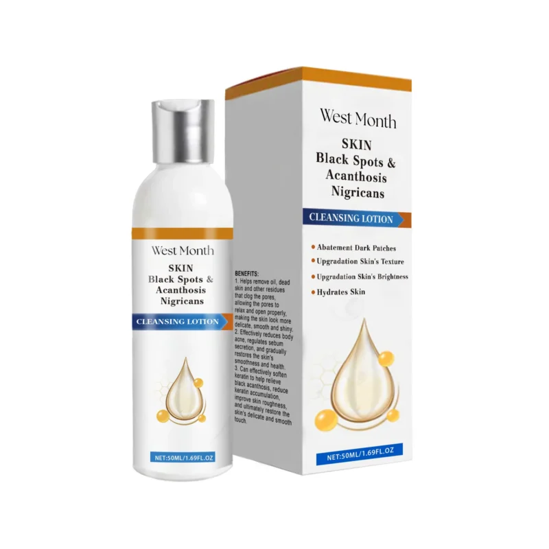 West Month Black Spots & Acanthosis Nigricans Cleansing Lotion for Smooth, Glowing Skin