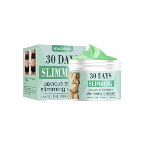 West Month Body Slimming Cream 35g with Caffeine and Plant Extracts for Contouring and Moisturizing