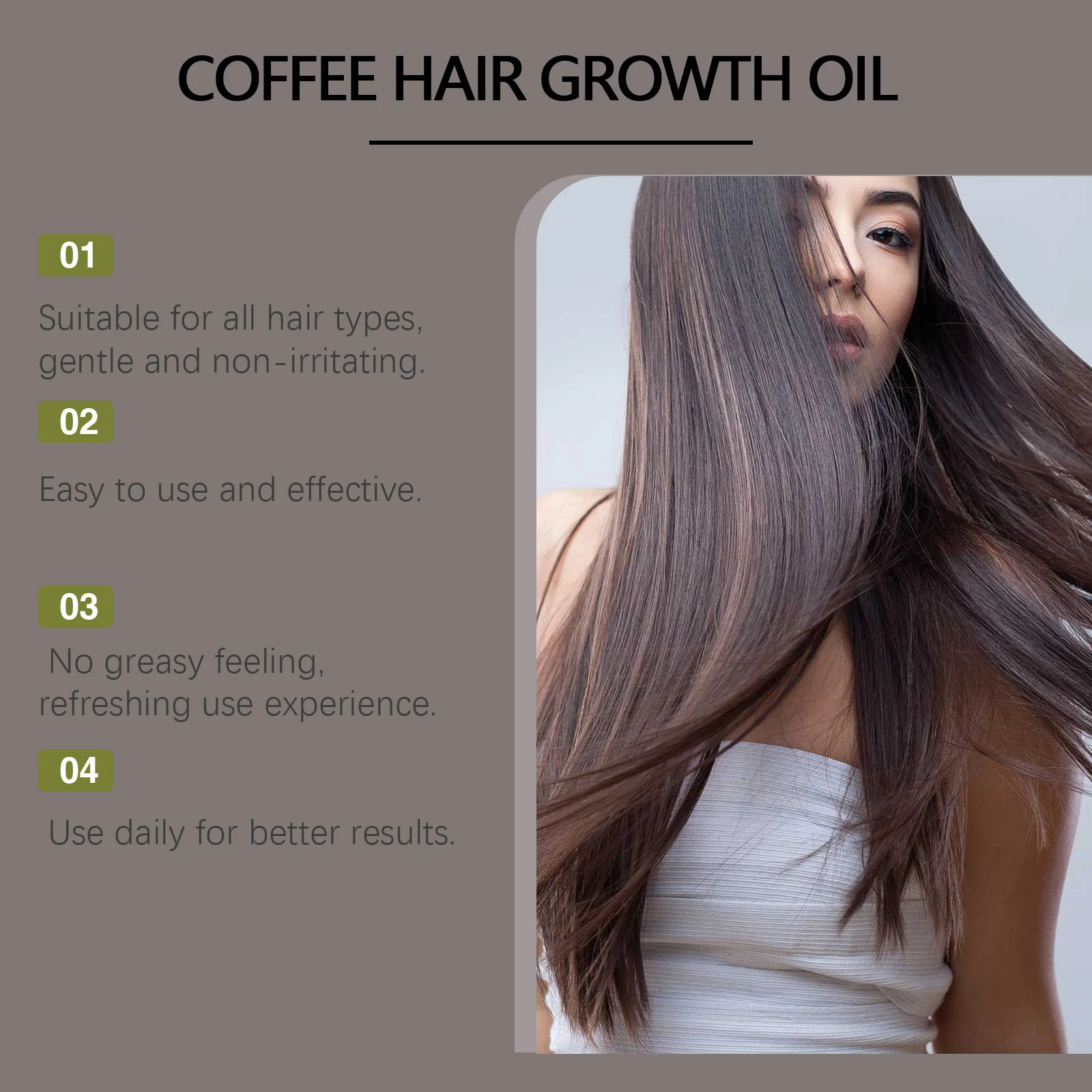 Caffeine Hair Growth Oil 50ml for Hair Loss Repair and Scalp Nourishment 5 caffeine hair growth oil 50ml wes swgjcpr4 desc 5