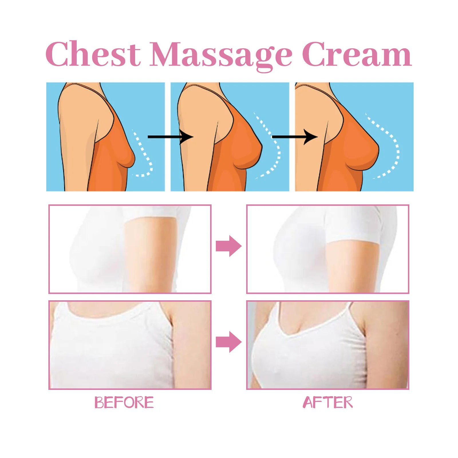 Chest Lift & Firm Massage Cream 50g for Enhanced Hydration & Elasticity 8 chest lift firm massage cream 50g wes 4wm7ahwz desc 8