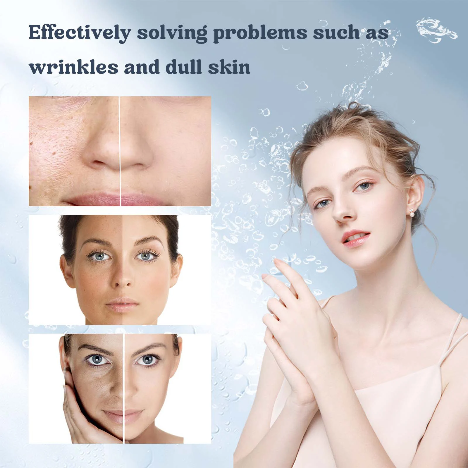 West Month Bio Collagen Face Mask - Hydrating, Firming, Pore Minimizing 6 collagen face mask wes tdeksq2f desc 6