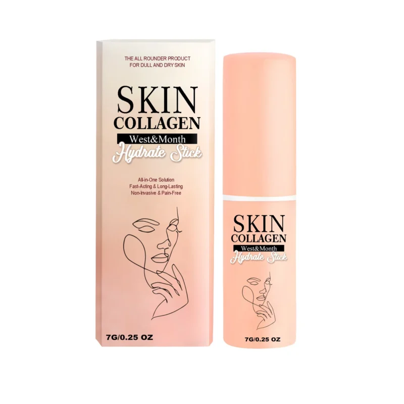 West Month Collagen Repair Stick Hydrates Moisturizes Brightens Skin Reduces Wrinkles