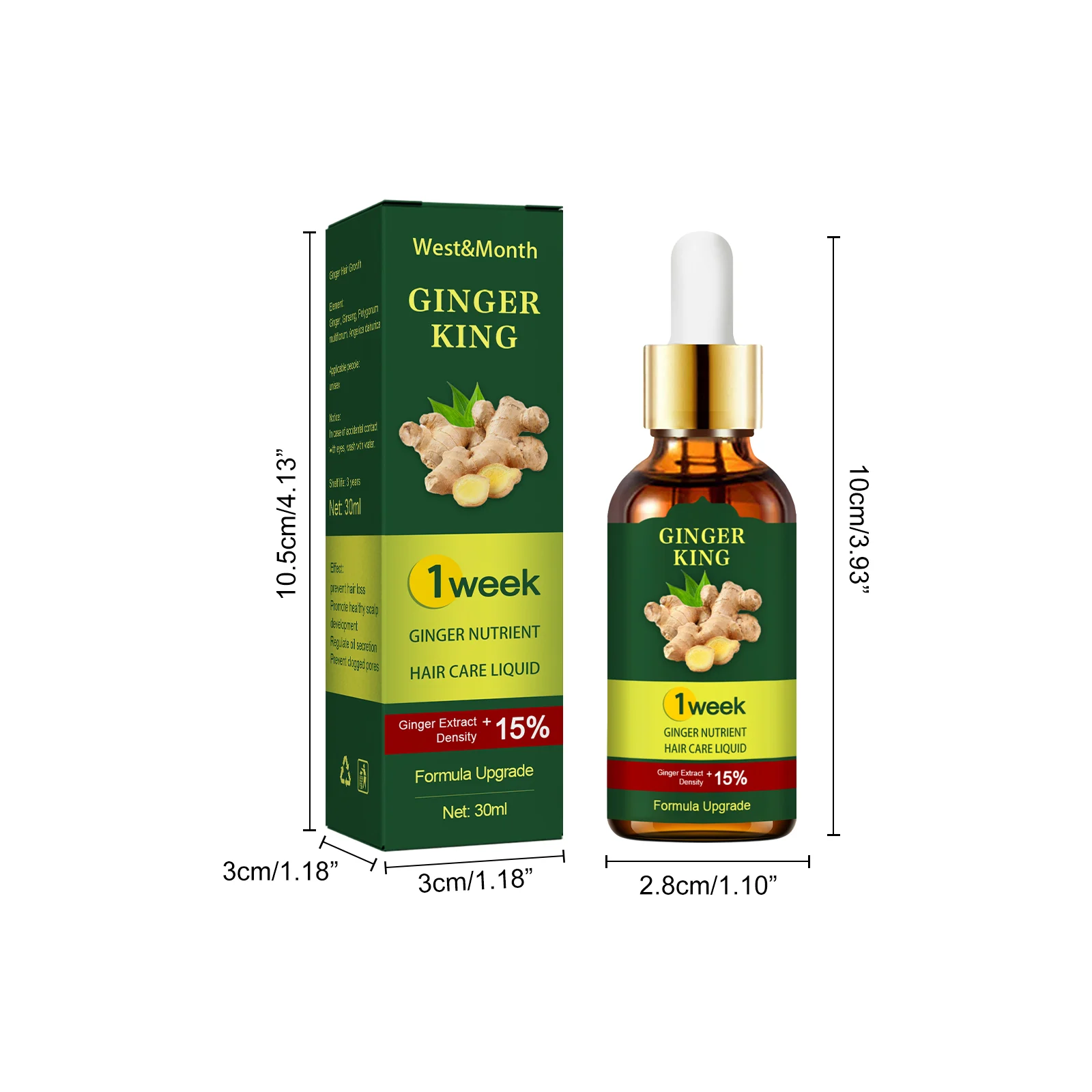 Ginger Hair Growth Serum 30ml with He Shou Wu & Ginseng for Hair Loss Prevention & Scalp Nourishment 1 ginger hair growth serum 30ml wes s7fh4p4h desc 1