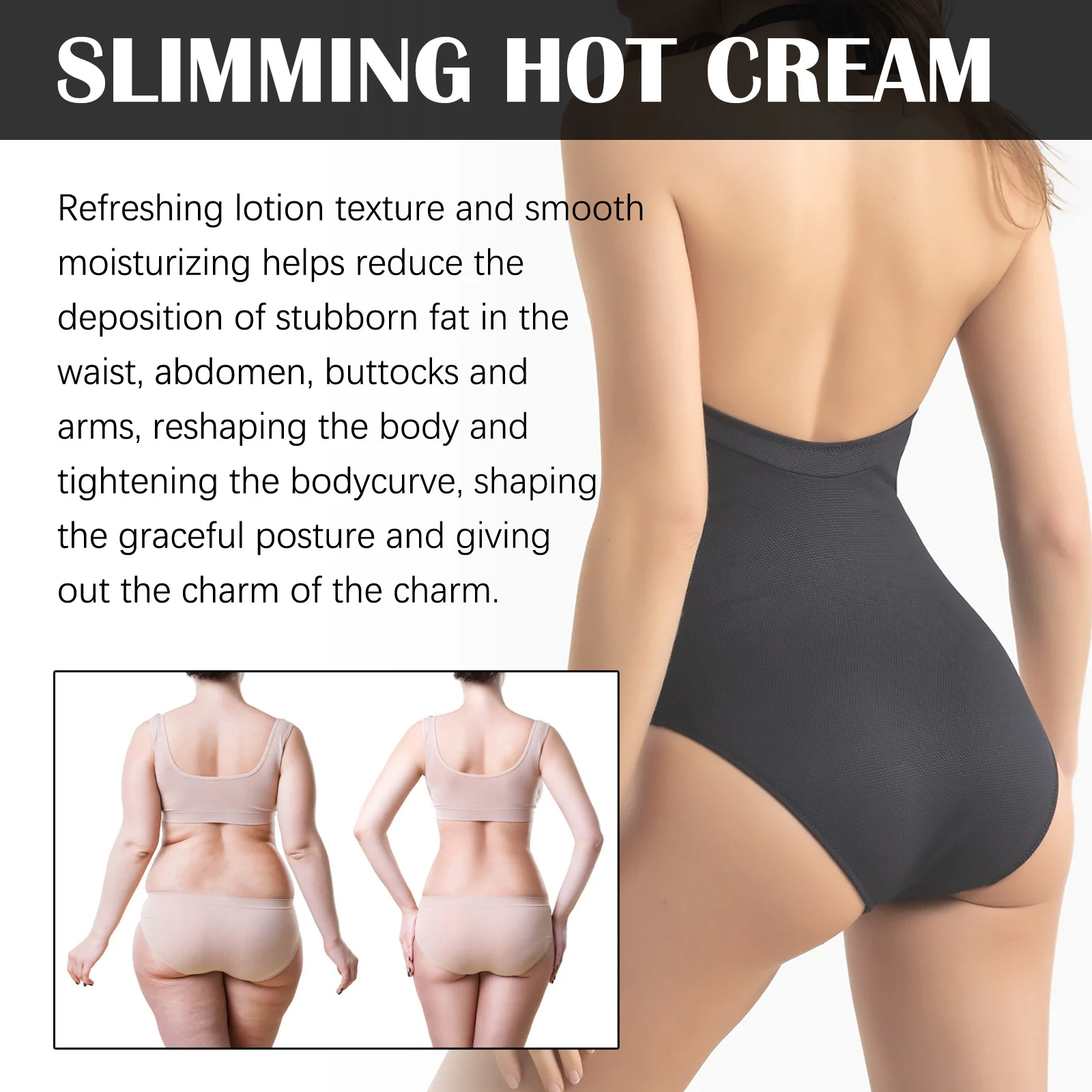 Ginger Slimming Cream 60ml Advanced Firming Hot Cream for Body Contouring 5 ginger slimming cream 60ml advanced firming hot cream wes w282muj3 desc 6
