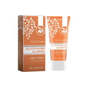 West Month Lazy Cream Tinted Moisturizer with Glutathione and Sea Buckthorn for brightening and hydrating skin